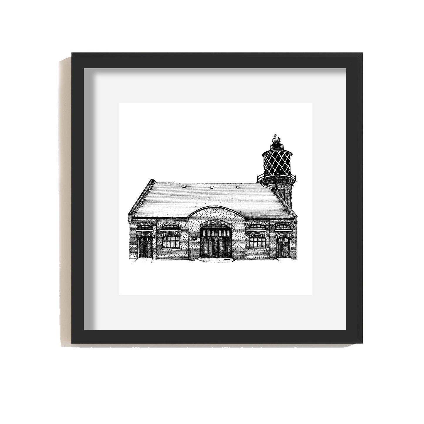 Trinity Buoy Wharf, Poplar - Giclee Illustrated Print