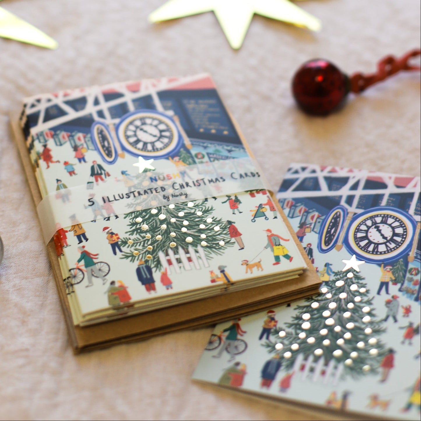 Christmas at Waterloo Station - Christmas Cards