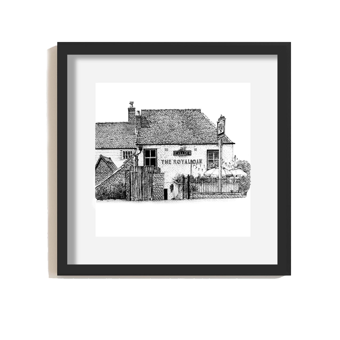 The Royal Oak, Guildford - Giclee Art Print