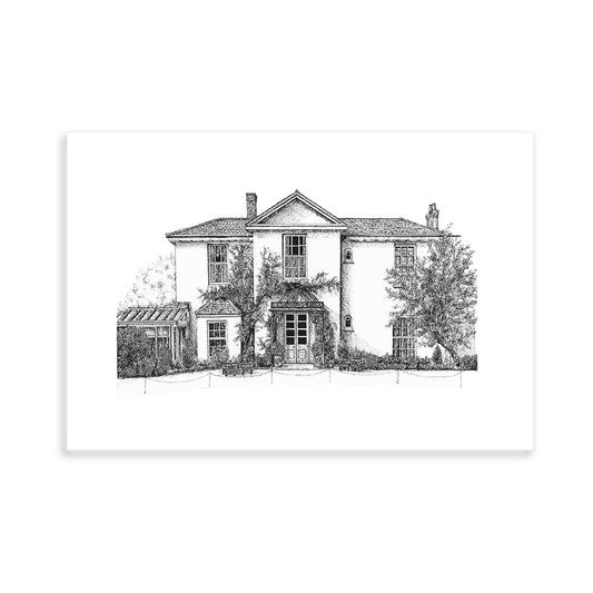 The Pig, South Downs - Giclee Art Print