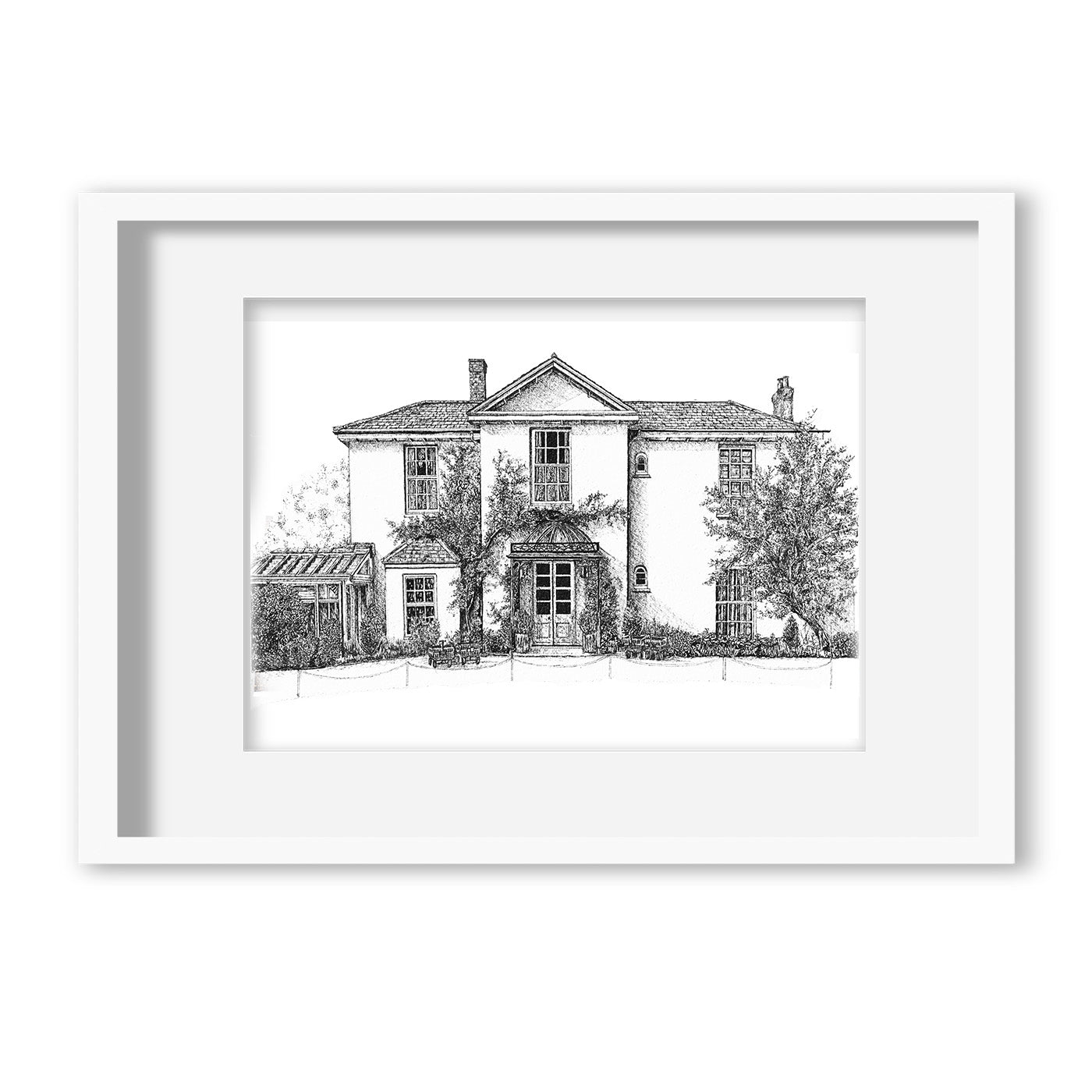 The Pig, South Downs - Giclee Art Print