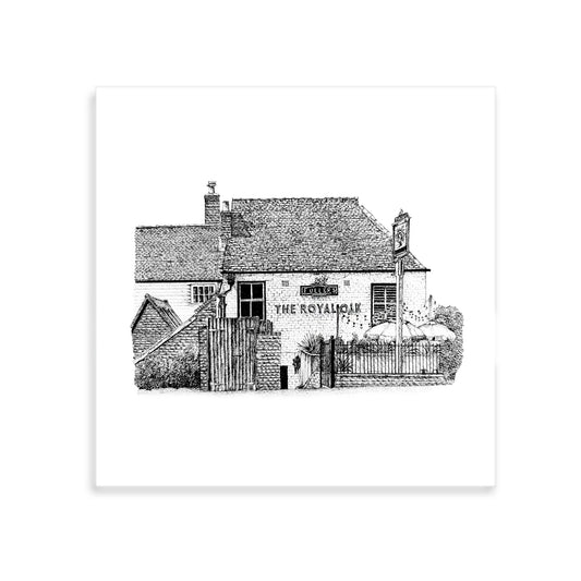 The Royal Oak, Guildford - Giclee Art Print
