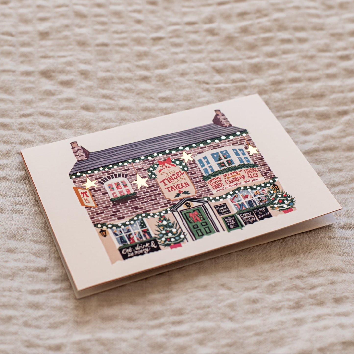 The Tinsel Tavern - Christmas Pub Cards